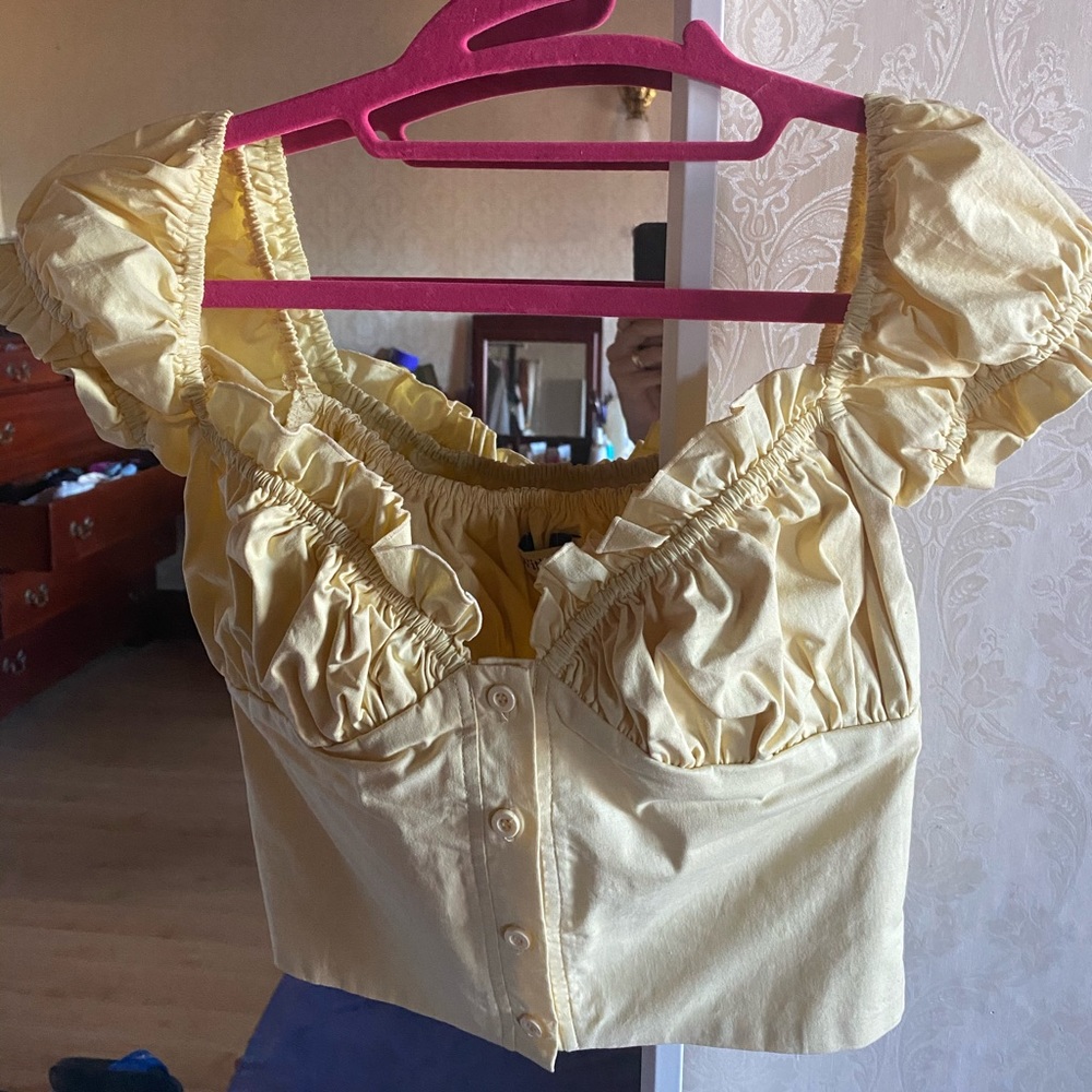 With Jean Remi Top in Yellow